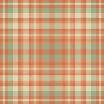 Elegant pastel plaid pattern.  Perfect for textile design, fashion, home deco Stock Illustration