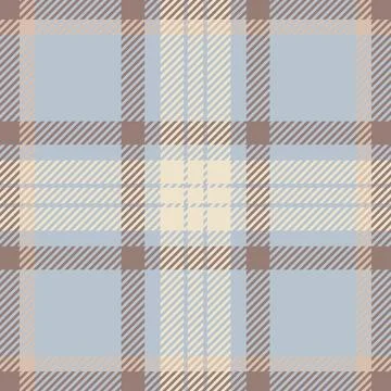 Elegant pastel plaid pattern.  Subtle neutral tones create a sophisticated, v Stock Illustration