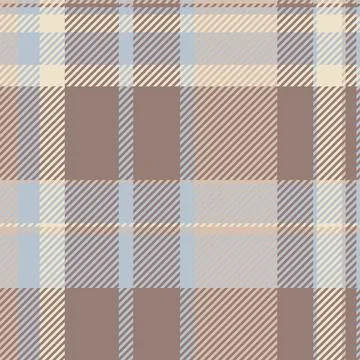 Elegant pastel plaid pattern.  Subtle neutral tones create a sophisticated,.. Stock Illustration