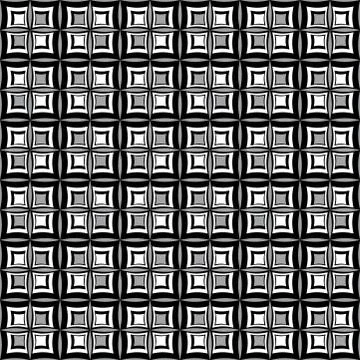 Elegant pattern with grey black and white geometric shapes Stock Illustration