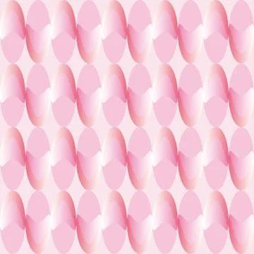 Elegant pattern with pink decorations Illustrazione stock