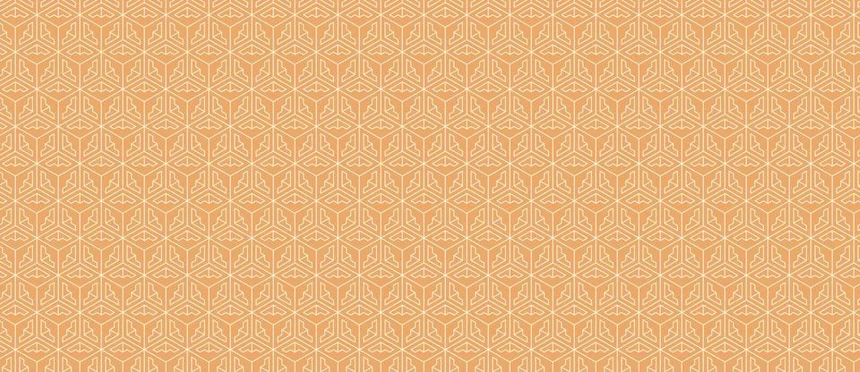 Elegant peach geometric pattern background.  Subtle, repeating design ideal f 스톡 일러스트