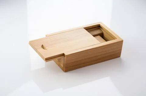 Elegant pendrive box Stock Photos