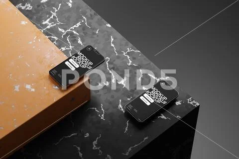 Elegant Phone Mockup Display Template PSD Template
