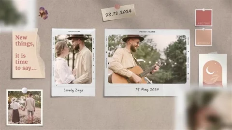 Elegant Photo Slideshow Stockmateriaal After Effects