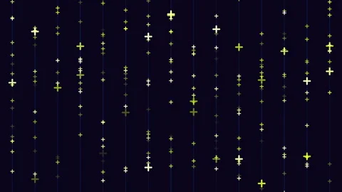 Elegant pink dot pattern on black background simple and versatile design Stock Footage 267050141