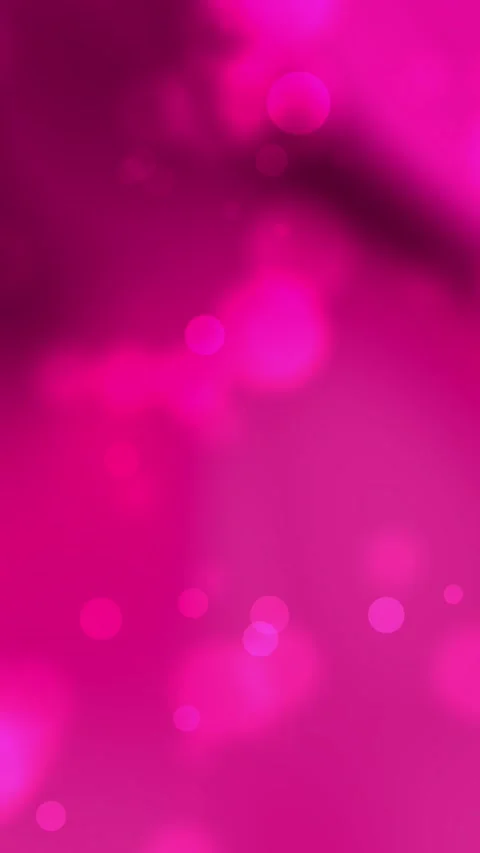 Elegant pink gradient vertical background with glowing bokeh lights and gentle t 库存影片 333725164