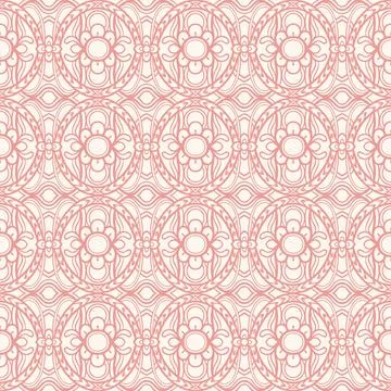 Elegant pink pattern Stock Illustration