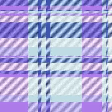 Elegant plaid pattern in cool blues and purples. Great for backgrounds, texti Stockillustratie