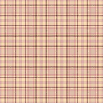 Elegant plaid pattern featuring a harmonious blend of muted pink, cream, and  Stock Illustration