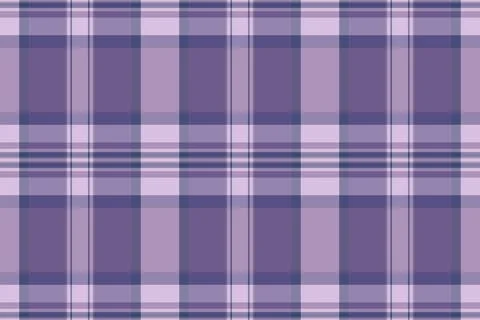 Elegant plaid pattern featuring soft lavender and purple hues. Ideal for back Stockillustratie
