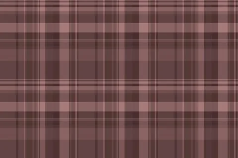 Elegant plaid pattern in muted brown tones. Seamless texture creates a vers.. Stock Illustration