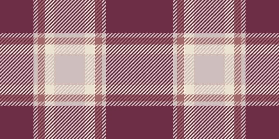 Elegant plaid pattern in muted rose and cream tones. Classic design, ideal fo Illustrazione stock