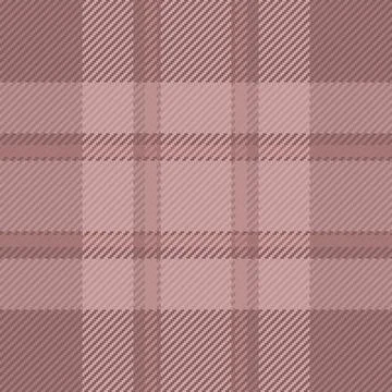 Elegant plaid pattern in muted rose hues. Classic textile design, versatile f Stock Illustration