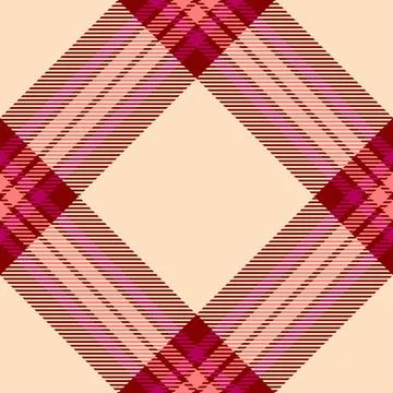 Elegant plaid pattern in pink and burgundy. Versatile for backgrounds, textil Illustrazione stock