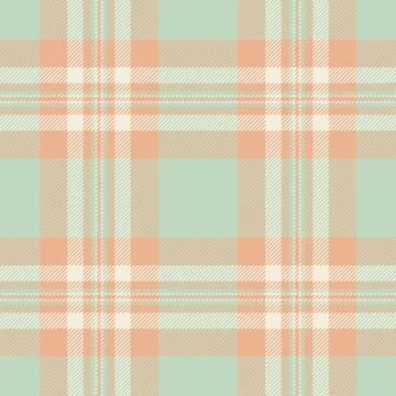 Elegant plaid pattern. Seamless design in soft pastel tones, ideal for textil Stock Illustration