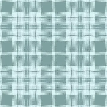 Elegant plaid pattern in serene blues. A seamless fabric texture ideal for ba Illustrazione stock