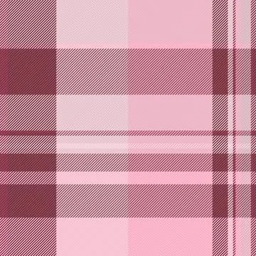 Elegant plaid pattern in soft pinks and reds. Classic, versatile design ideal Stock Illustration
