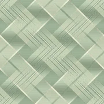 Elegant plaid pattern in soft sage green tones. Seamless repeatable design id Stock Illustration