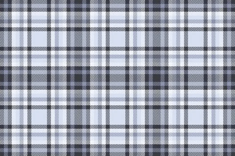 Elegant plaid pattern with subtle blues  grays. Versatile textile design evok Stock Illustration