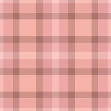 Elegant plaid pattern with subtle variations in pink tones. Versatile design  Stock Illustration