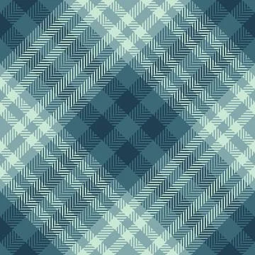 Elegant plaid pattern in teal. Classic design for textile, fashion, or graphi Stock Illustration