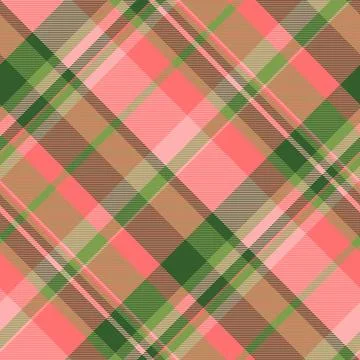 Elegant plaid pattern with warm tones. Ideal for backgrounds, textiles, or de Illustrazione stock