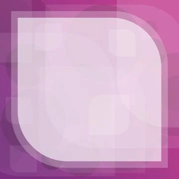 Elegant post template Illustrazione stock