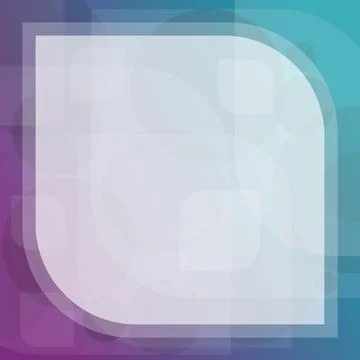 Elegant post template Illustrazione stock