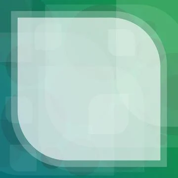 Elegant post template Illustrazione stock