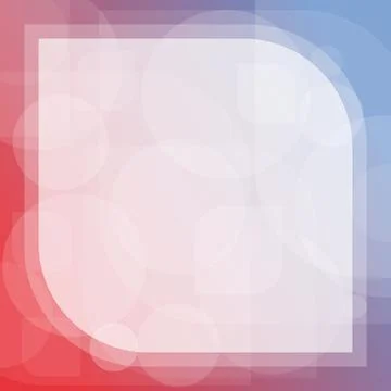 Elegant post template Illustrazione stock