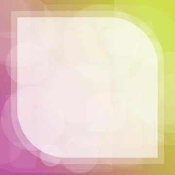 Elegant post template Illustrazione stock