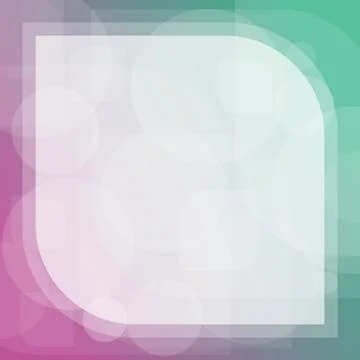 Elegant post template Illustrazione stock