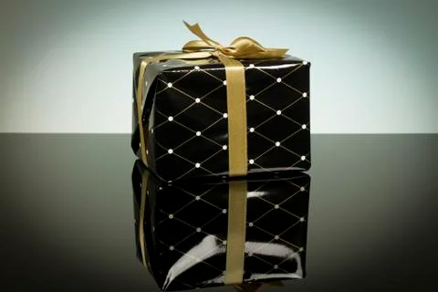 Elegant present box Stock Photos