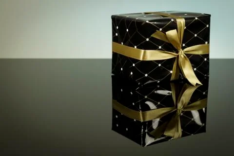 Elegant present box Stock Photos