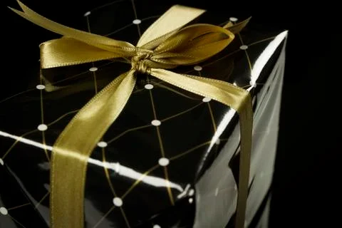 Elegant present box Stock Photos