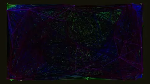Elegant pure black empty background loop for modern cinema or digital prese.. Video stock 341058899