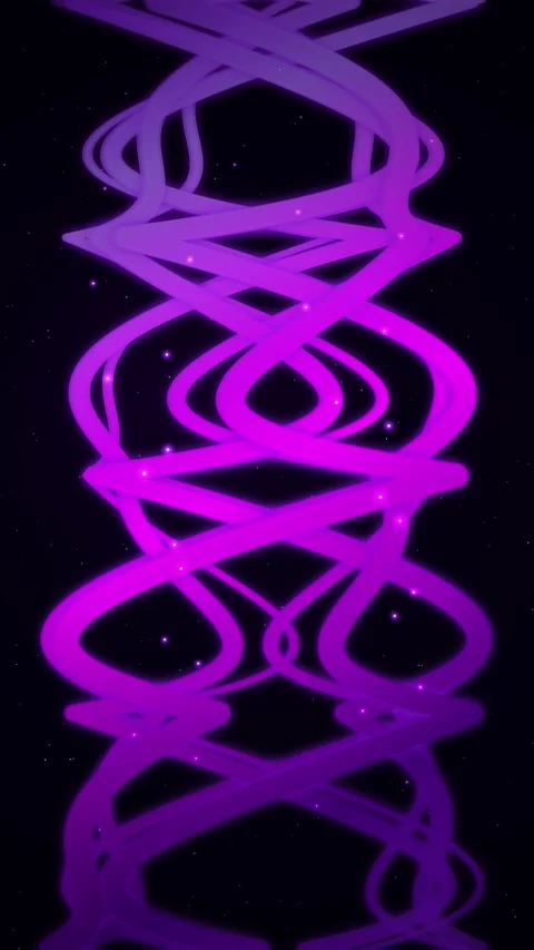 Elegant purple abstract swirling pattern background design for festive grap.. Stock Footage 345492763