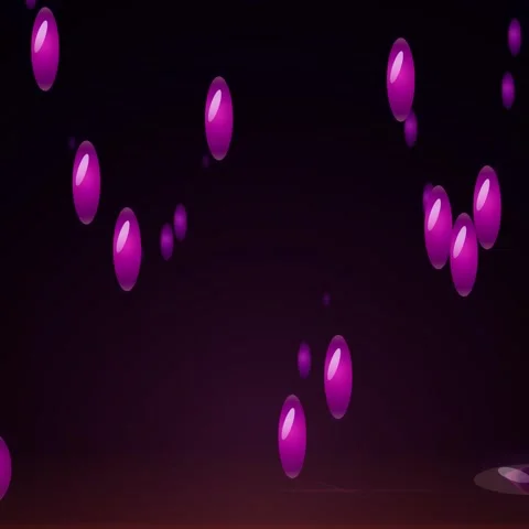 Elegant purple falling glitter particles background abstract festive seamle.. Stock Footage 345689481