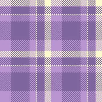 Elegant purple plaid pattern. Ideal for backgrounds, textiles, or design elem Stock Illustration