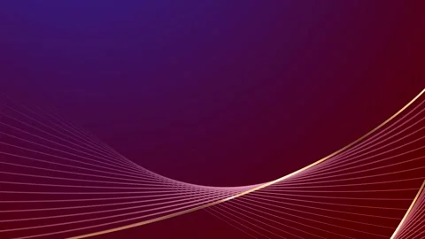 Elegant Purple Red Gradient Abstract Background with Golden Lines Motion 4K Vídeos de archivo 334177012