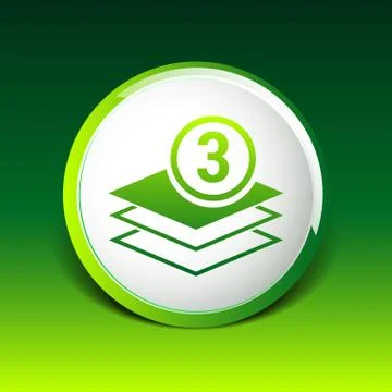 Elegant pyramid multiple layer element icons business 스톡 일러스트