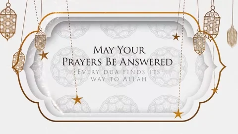 Elegant Ramadan Greeting Stock After Effects