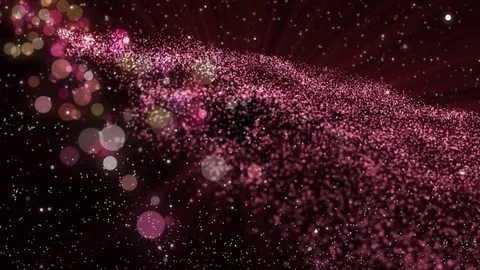 Elegant Red Abstract With Snowflakes. 스톡 동영상 82473148