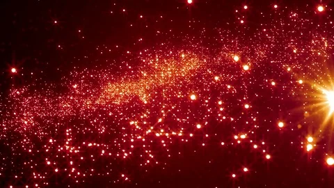 Elegant Red Abstract With Snowflakes. Видео 82486706