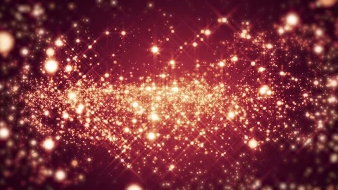 Elegant Red Abstract With Snowflakes. Vídeo Stock 82585950
