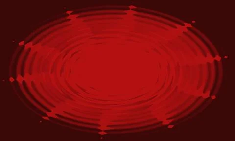 Elegant red background with a black border around the edge of the background Ilustración de archivo