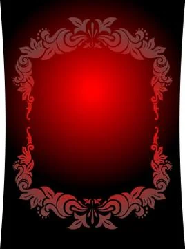 Elegant red background. Stock Illustration