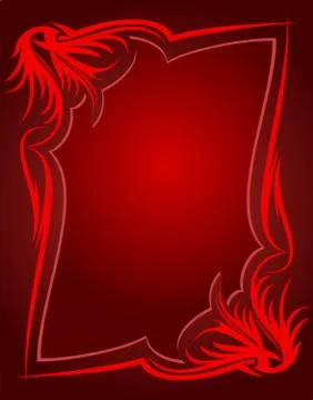 Elegant red background. Stock Illustration