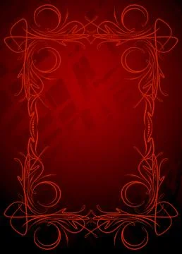 Elegant red background. Stock Illustration